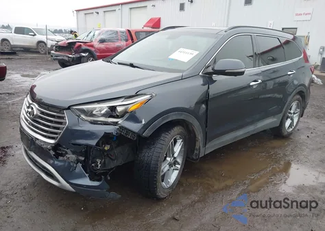 2017 Hyundai Santa Fe Se Ultimate z USA, uszkodzony, nr VIN KM8SR4HF0HU194320